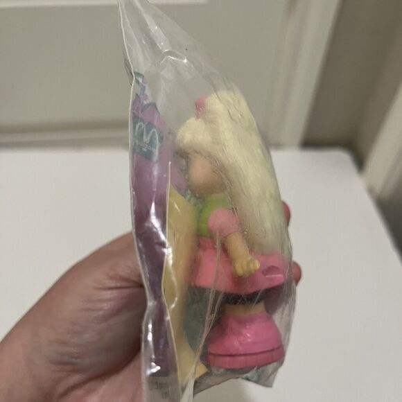 McDonald's Happy Meal Toy 1993 Sally Secrets Holiday Toy Doll w/ Stickers NEW - Picture 7 of 8